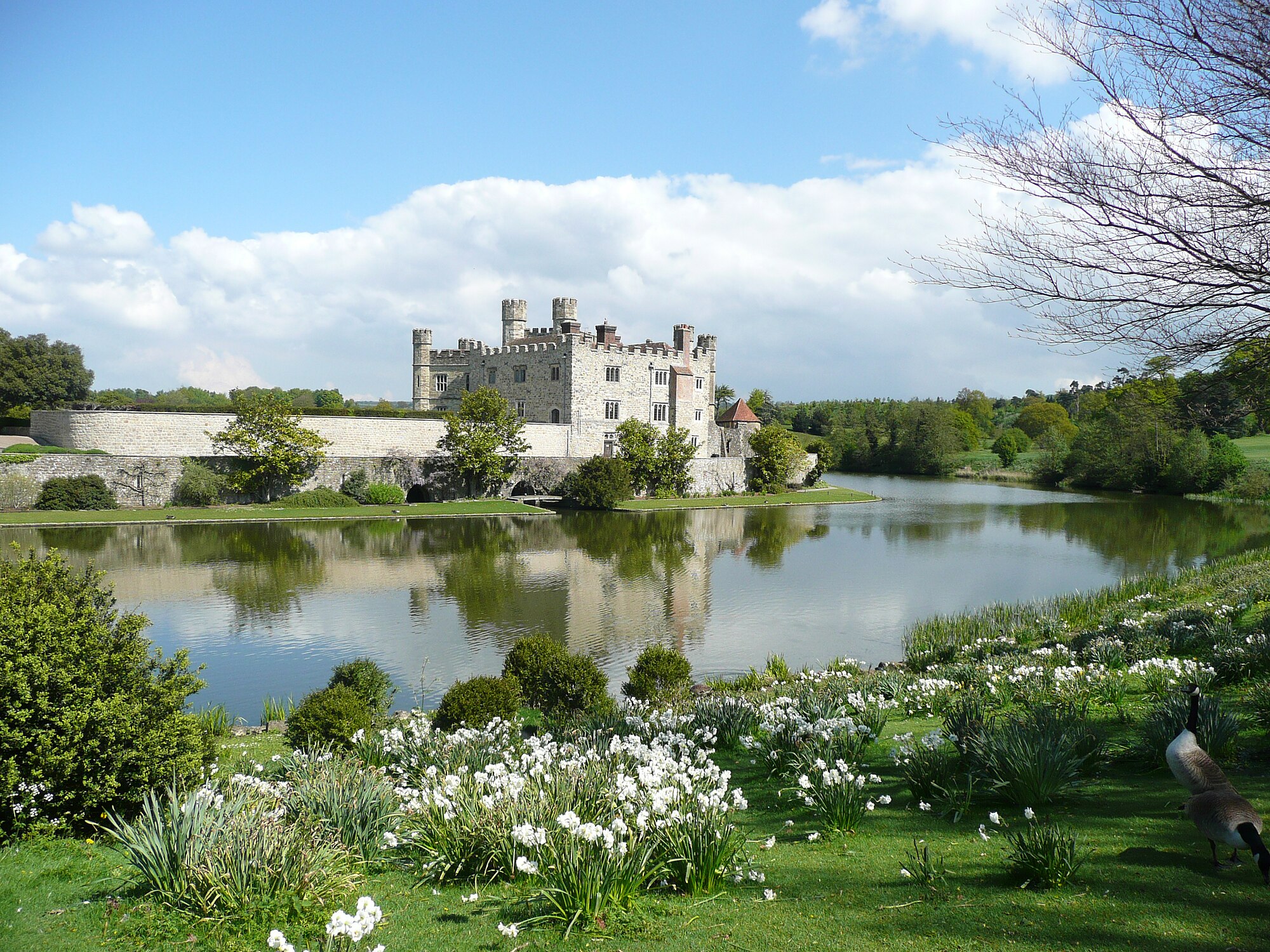 Leeds Castle in Maidstone, Kent