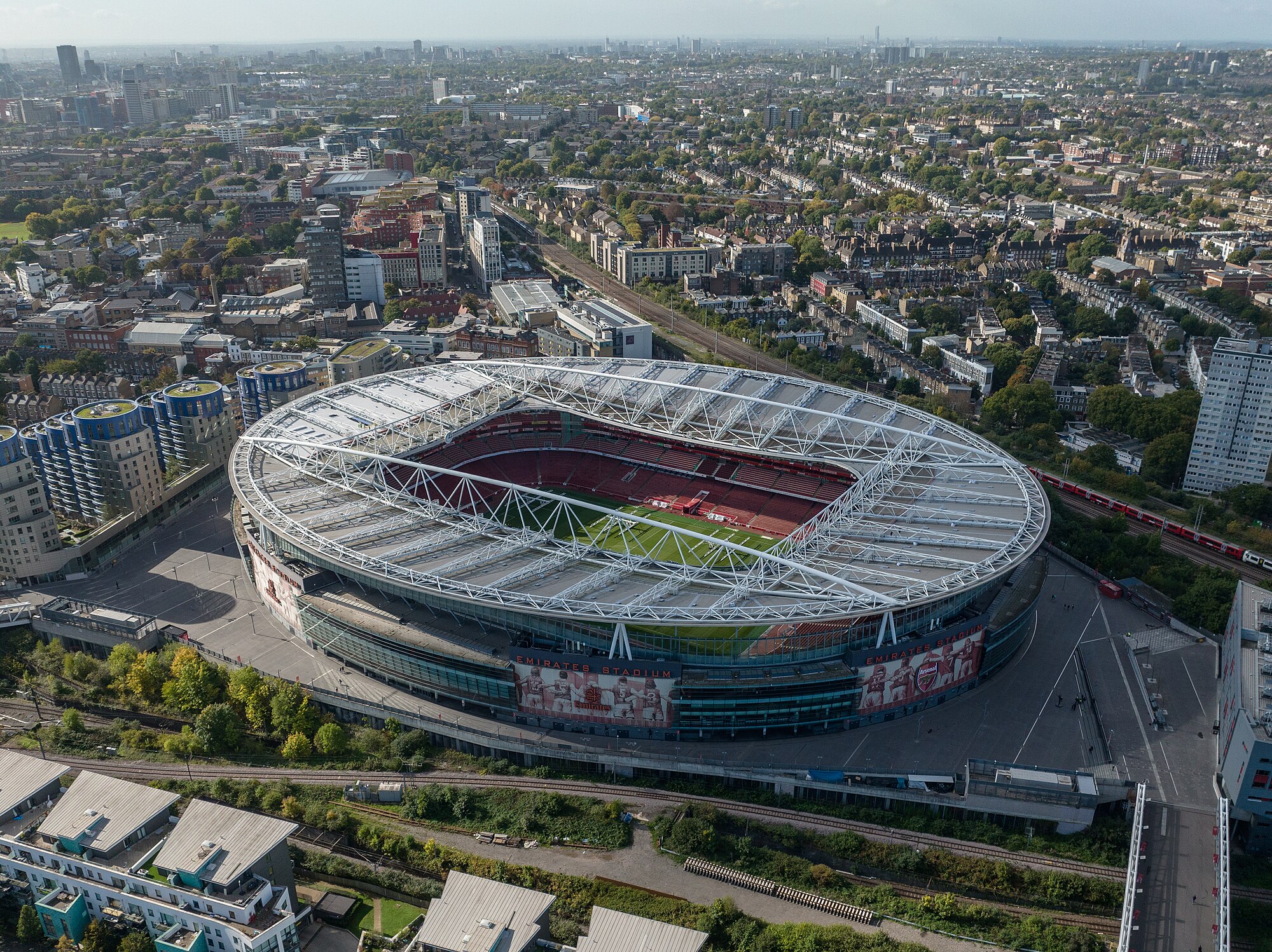 Emirates Stadium in Islington