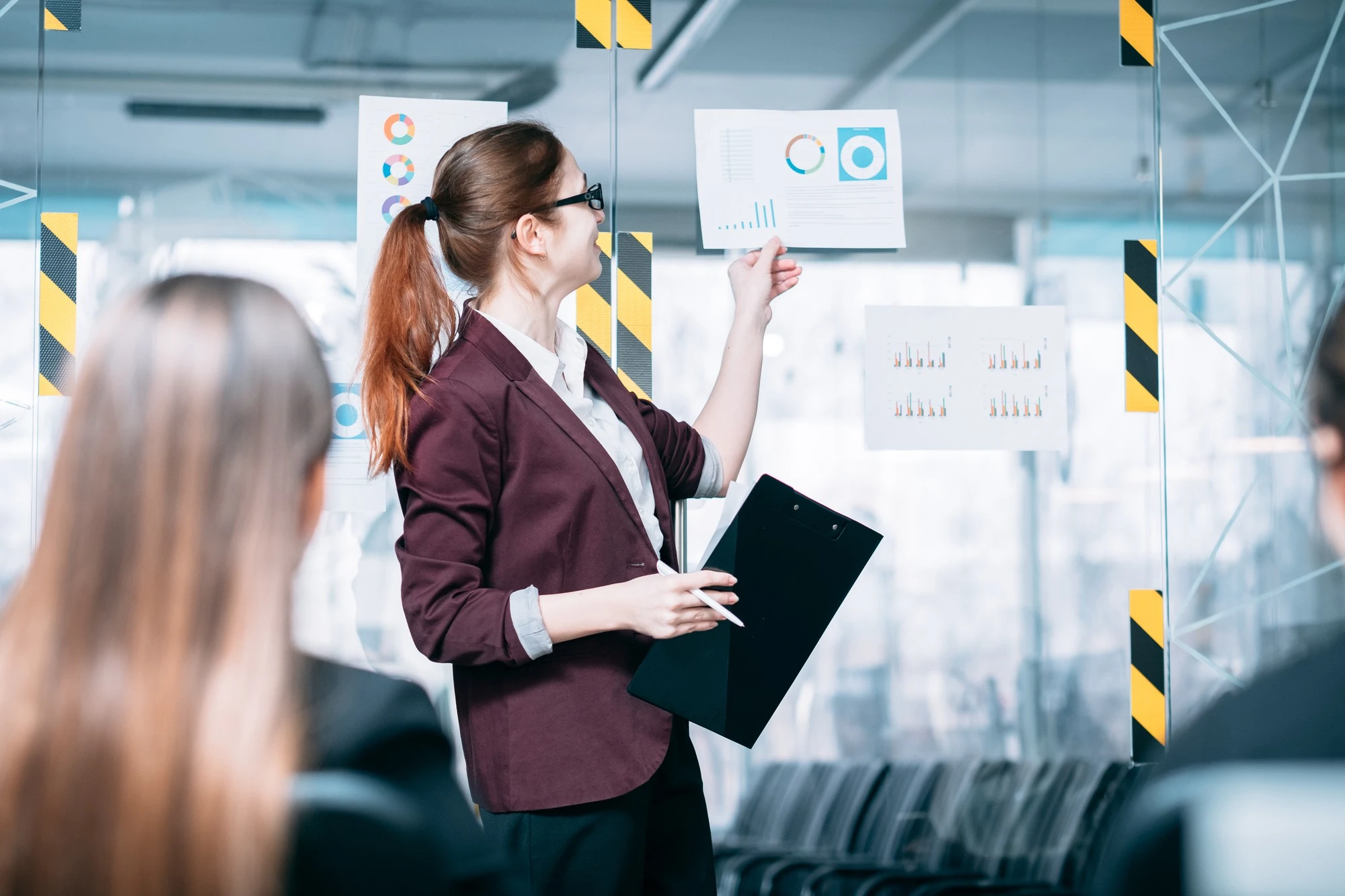 Lift machinery in plant room